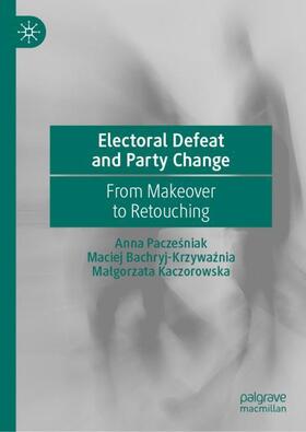 Paczesniak / Paczesniak / Kaczorowska |  Electoral Defeat and Party Change | Buch |  Sack Fachmedien