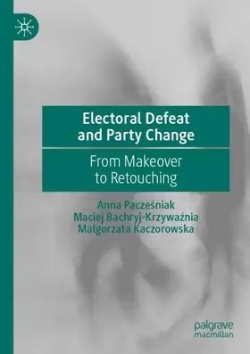 Paczesniak / Paczesniak / Kaczorowska |  Electoral Defeat and Party Change | Buch |  Sack Fachmedien