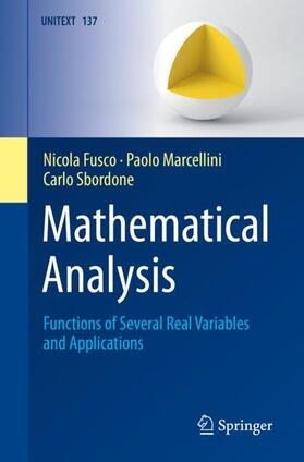 Fusco / Marcellini / Sbordone |  Mathematical Analysis | Buch |  Sack Fachmedien