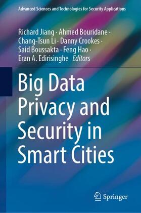 Jiang / Bouridane / Li |  Big Data Privacy and Security in Smart Cities | Buch |  Sack Fachmedien