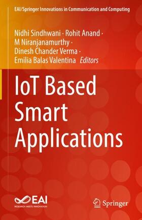Sindhwani / Anand / Valentina |  IoT Based Smart Applications | Buch |  Sack Fachmedien