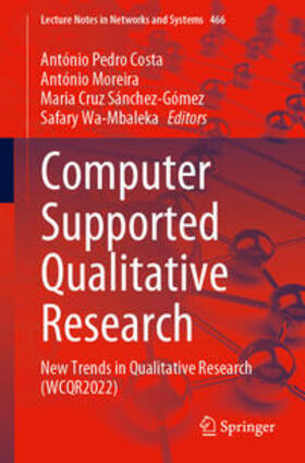 Costa / Moreira / Sánchez-Gómez |  Computer Supported Qualitative Research | eBook | Sack Fachmedien