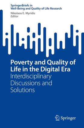 Myridis |  Poverty and Quality of Life in the Digital Era | Buch |  Sack Fachmedien