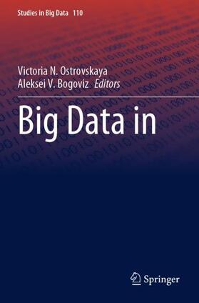 Bogoviz / Ostrovskaya |  Big Data in the GovTech System | Buch |  Sack Fachmedien