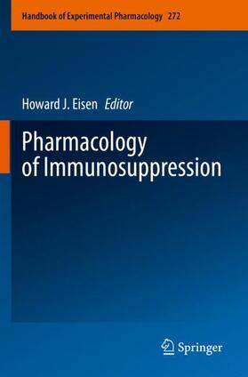 Eisen |  Pharmacology of Immunosuppression | Buch |  Sack Fachmedien