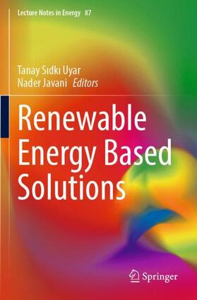 Javani / Uyar |  Renewable Energy Based Solutions | Buch |  Sack Fachmedien