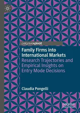 Pongelli |  Family Firms into International Markets | Buch |  Sack Fachmedien