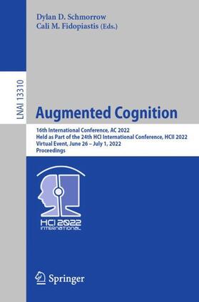 Fidopiastis / Schmorrow |  Augmented Cognition | Buch |  Sack Fachmedien
