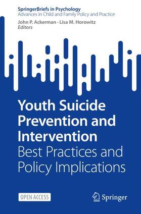 Horowitz / Ackerman |  Youth Suicide Prevention and Intervention | Buch |  Sack Fachmedien