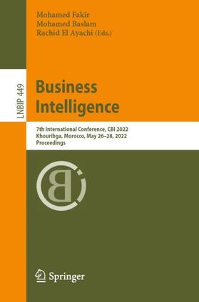 Fakir / El Ayachi / Baslam |  Business Intelligence | Buch |  Sack Fachmedien