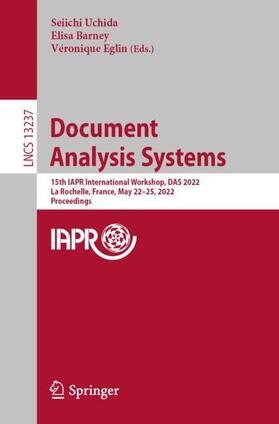 Uchida / Eglin / Barney |  Document Analysis Systems | Buch |  Sack Fachmedien