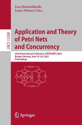 Petrucci / Bernardinello |  Application and Theory of Petri Nets and Concurrency | Buch |  Sack Fachmedien