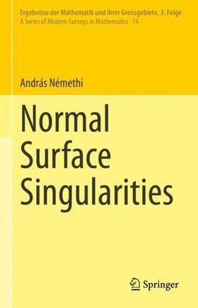 Némethi |  Normal Surface Singularities | Buch |  Sack Fachmedien