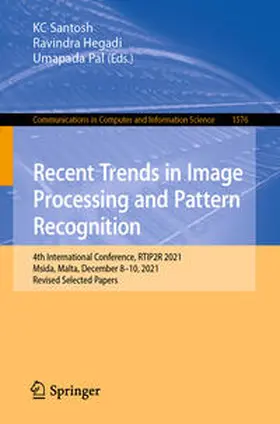 Santosh / Hegadi / Pal |  Recent Trends in Image Processing and Pattern Recognition | eBook | Sack Fachmedien