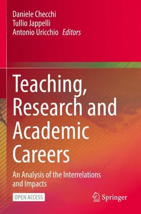 Checchi / Uricchio / Jappelli |  Teaching, Research and Academic Careers | Buch |  Sack Fachmedien