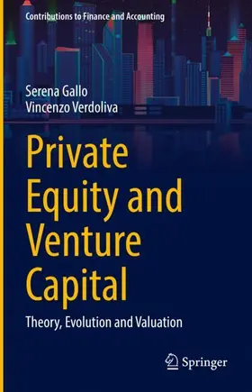 Verdoliva / Gallo |  Private Equity and Venture Capital | Buch |  Sack Fachmedien