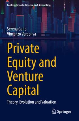 Verdoliva / Gallo |  Private Equity and Venture Capital | Buch |  Sack Fachmedien