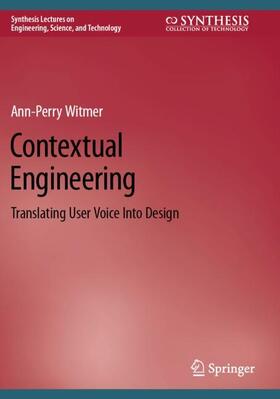 Witmer |  Contextual Engineering | Buch |  Sack Fachmedien