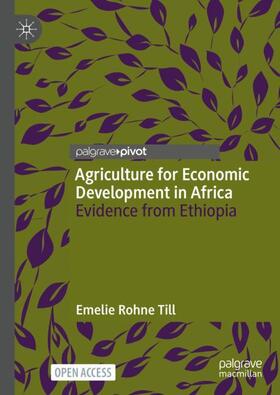 Rohne Till |  Agriculture for Economic Development in Africa | Buch |  Sack Fachmedien