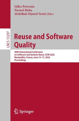 Perrouin / Seriai / Moha |  Reuse and Software Quality | Buch |  Sack Fachmedien