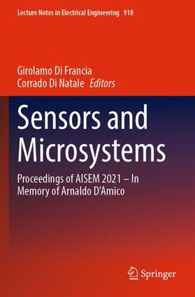 Di Natale / Di Francia |  Sensors and Microsystems | Buch |  Sack Fachmedien