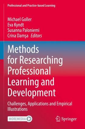 Goller / Damsa / Kyndt |  Methods for Researching Professional Learning and Development | Buch |  Sack Fachmedien