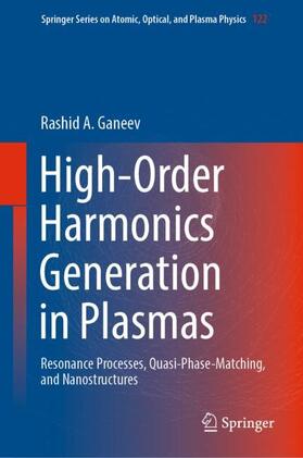 Ganeev |  High-Order Harmonics Generation in Plasmas | Buch |  Sack Fachmedien