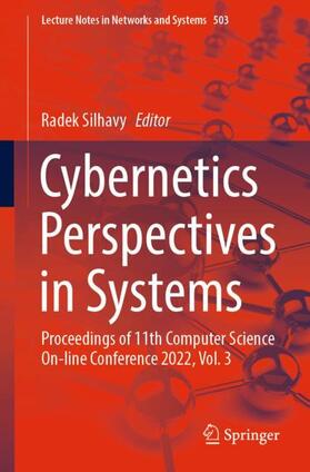 Silhavy |  Cybernetics Perspectives in Systems | Buch |  Sack Fachmedien