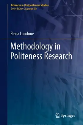 Landone |  Methodology in Politeness Research | Buch |  Sack Fachmedien