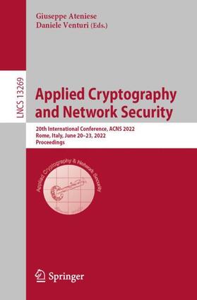 Venturi / Ateniese |  Applied Cryptography  and Network Security | Buch |  Sack Fachmedien