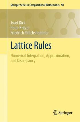Dick / Pillichshammer / Kritzer |  Lattice Rules | Buch |  Sack Fachmedien