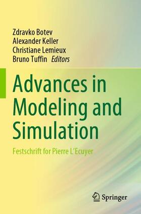 Botev / Tuffin / Keller | Advances in Modeling and Simulation | Buch | 978-3-031-10195-3 | sack.de