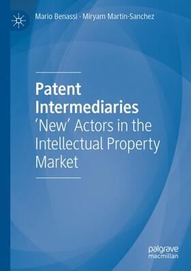 Martin-Sanchez / Benassi |  Patent Intermediaries | Buch |  Sack Fachmedien