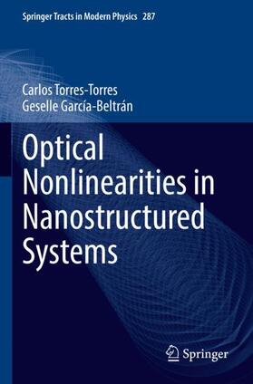 García-Beltrán / Torres-Torres |  Optical Nonlinearities in Nanostructured Systems | Buch |  Sack Fachmedien