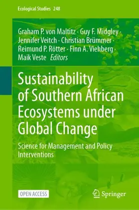 von Maltitz / Midgley / Veitch |  Sustainability of Southern African Ecosystems under Global Change | Buch |  Sack Fachmedien