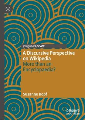 Kopf |  A Discursive Perspective on Wikipedia | Buch |  Sack Fachmedien