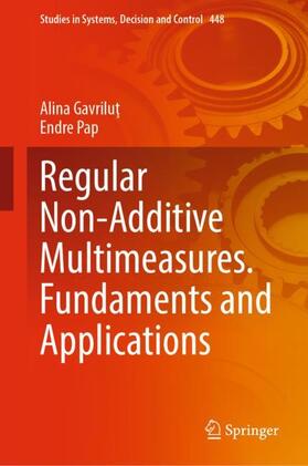 Pap / Gavrilut / Gavrilut |  Regular Non-Additive Multimeasures. Fundaments and Applications | Buch |  Sack Fachmedien