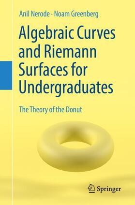 Greenberg / Nerode |  Algebraic Curves and Riemann Surfaces for Undergraduates | Buch |  Sack Fachmedien