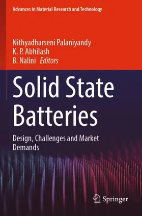 Palaniyandy / Nalini / Abhilash |  Solid State Batteries | Buch |  Sack Fachmedien