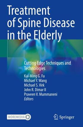 Fu / Wang / Mummaneni |  Treatment of Spine Disease in the Elderly | Buch |  Sack Fachmedien