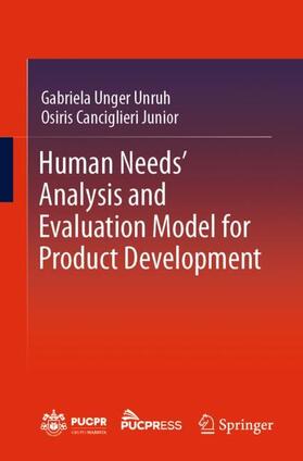 Canciglieri Junior / Unger Unruh |  Human Needs' Analysis and Evaluation Model for Product Development | Buch |  Sack Fachmedien