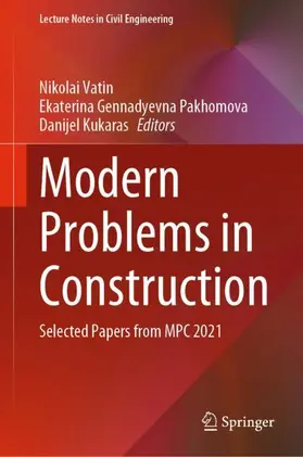 Vatin / Kukaras / Pakhomova |  Modern Problems in Construction | Buch |  Sack Fachmedien