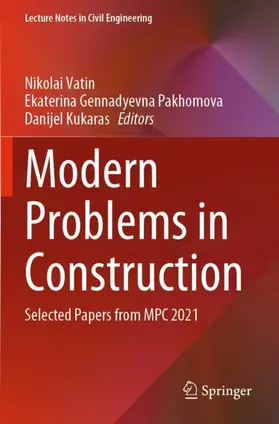 Vatin / Kukaras / Pakhomova |  Modern Problems in Construction | Buch |  Sack Fachmedien