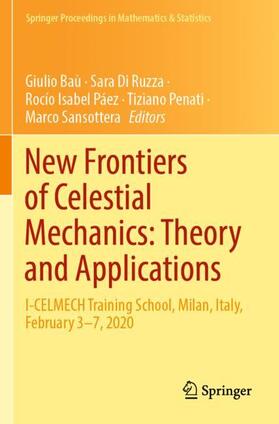 Baù / Di Ruzza / Sansottera |  New Frontiers of Celestial Mechanics: Theory and Applications | Buch |  Sack Fachmedien