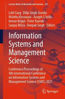 Garg / Sisodia / Kesswani |  Information Systems and Management Science | Buch |  Sack Fachmedien