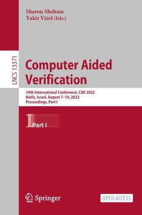 Vizel / Shoham |  Computer Aided Verification | Buch |  Sack Fachmedien