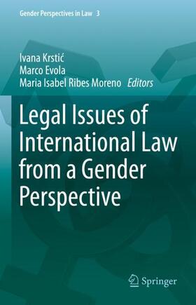 Krstic / Krstic / Ribes Moreno |  Legal Issues of International Law from a Gender Perspective | Buch |  Sack Fachmedien