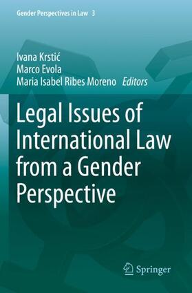 Krstic / Krstic / Ribes Moreno |  Legal Issues of International Law from a Gender Perspective | Buch |  Sack Fachmedien