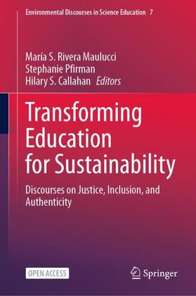 Rivera Maulucci / Callahan / Pfirman |  Transforming Education for Sustainability | Buch |  Sack Fachmedien