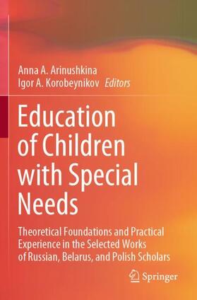 Korobeynikov / Arinushkina |  Education of Children with Special Needs | Buch |  Sack Fachmedien